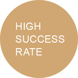 HIGH SUCCESS RATE